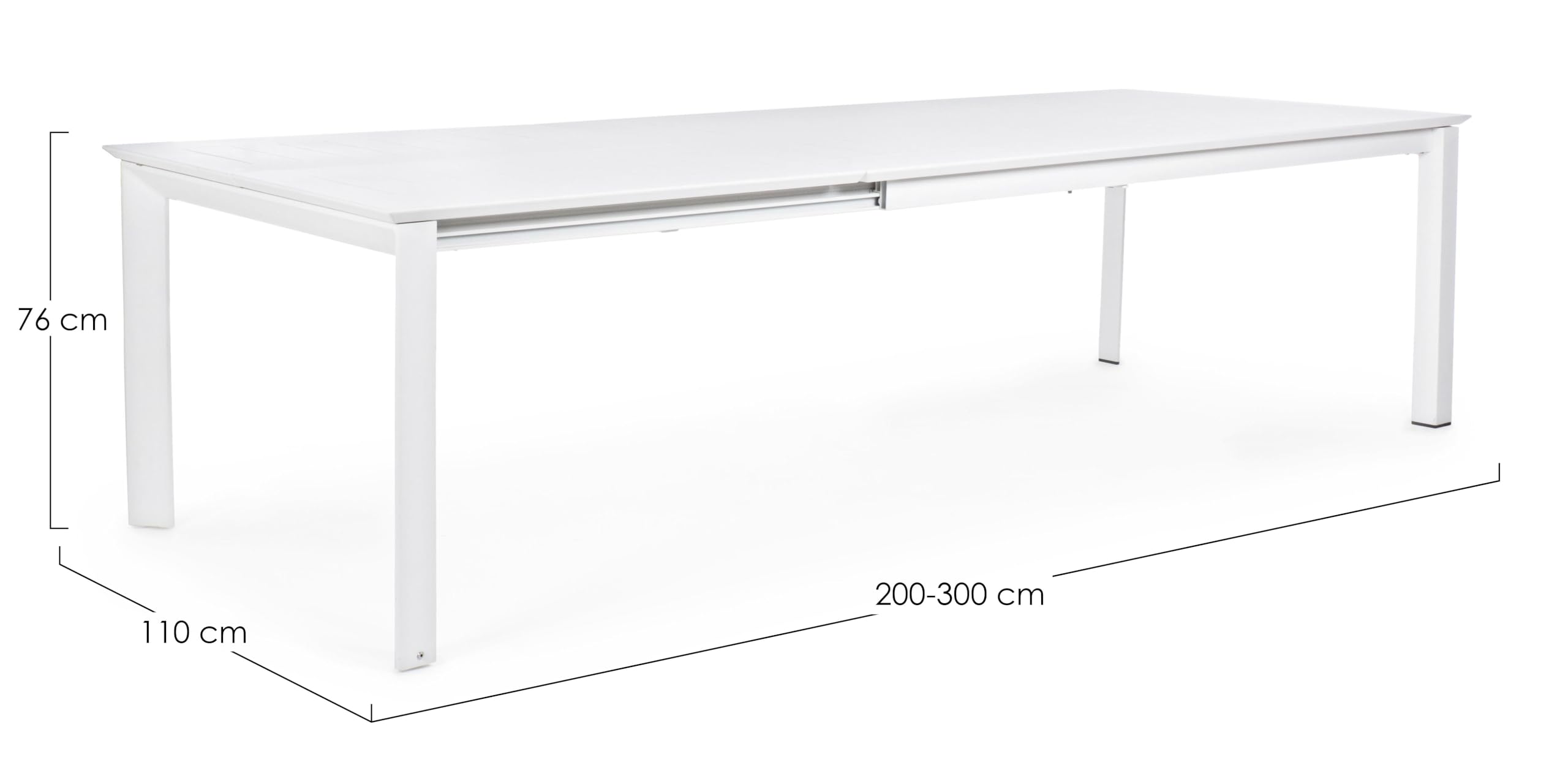 TAVOLO ALL. KONNOR 200-300X110