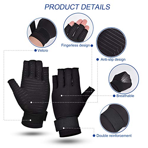 Guanti compressione in rame, Guanti per