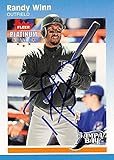 Sports Memorabilia Autograph Warehouse 247756 Randy Winn Autographed Baseball Card - Tampa Rays 2002 Fleer Platinum - No. 172