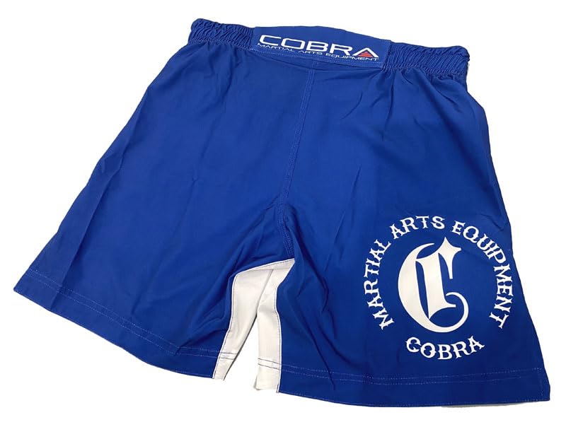 Amazon.co.jp: GRIT×COBRA 2312 FIGHT PANTS BLUE(Stretch fabric)MMA