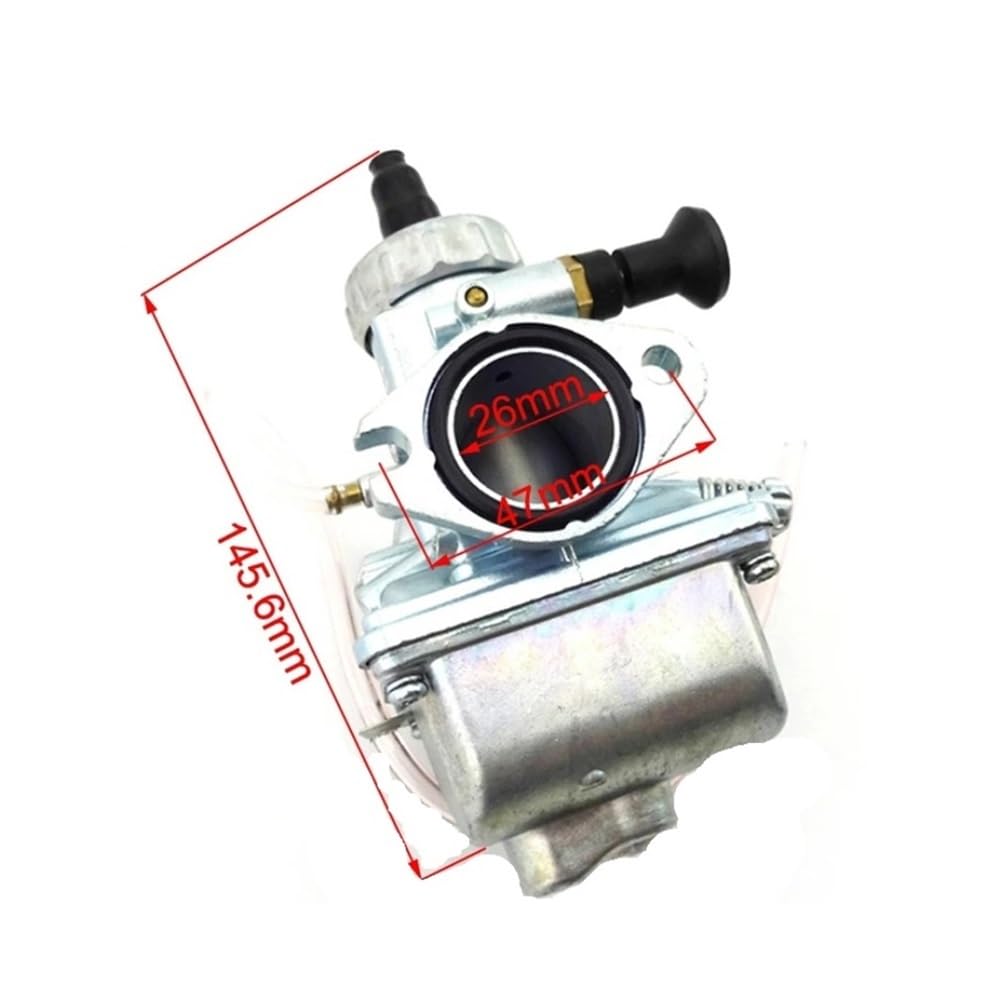 Carburador Goten de 26 mm for Bicicletas Lifan YX de 125-150 CC