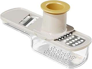 おろし器 ジンジャー ガーリック 3 in 1 機能 クラッシャー 生姜 にんにく すりおろし 千切り 薄切り にんにく スライサー 大蒜 スライス ネギ 輪切り 生姜 しょうが おろし器 薬味おろし 持ち運び便利 多機能 調理ツール