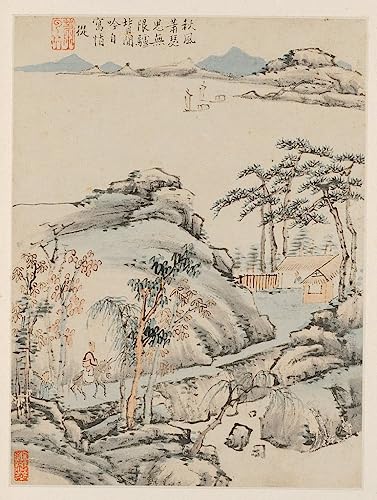 Impression d'affiche sur toile Paysages saisonniers de Xiao Yuncong 60x90cm