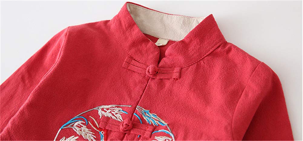 Mud Kingdom Petits Garçons Chemise Traditionnelle Chinoise Costume Tang Nouvel an