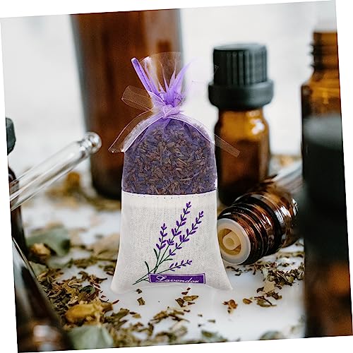 30 bolsas de saquillos de lavanda con impresión floral ligera miniatura 6