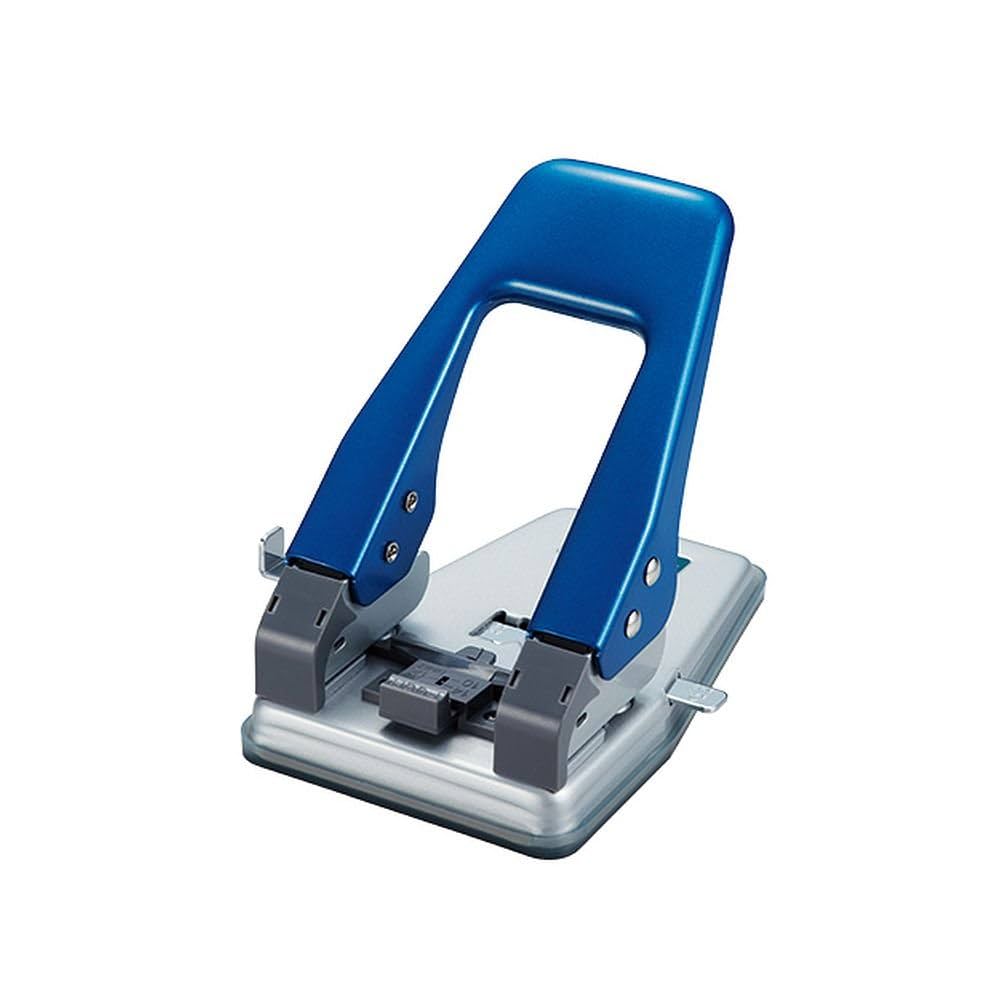 ⏩　フロント2本価格 Amazon | クラウン 2穴パンチ 4穴対応ゲージ付 青 CR-PN180-BL