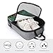 Cat on Mushroom Shoe Bags for Travel Water-Resistant Shoes Pouch with Handle Fashion Shoe Organizer with Zipper Closure Portable Sneaker Carrier for Men & Women Daily Use