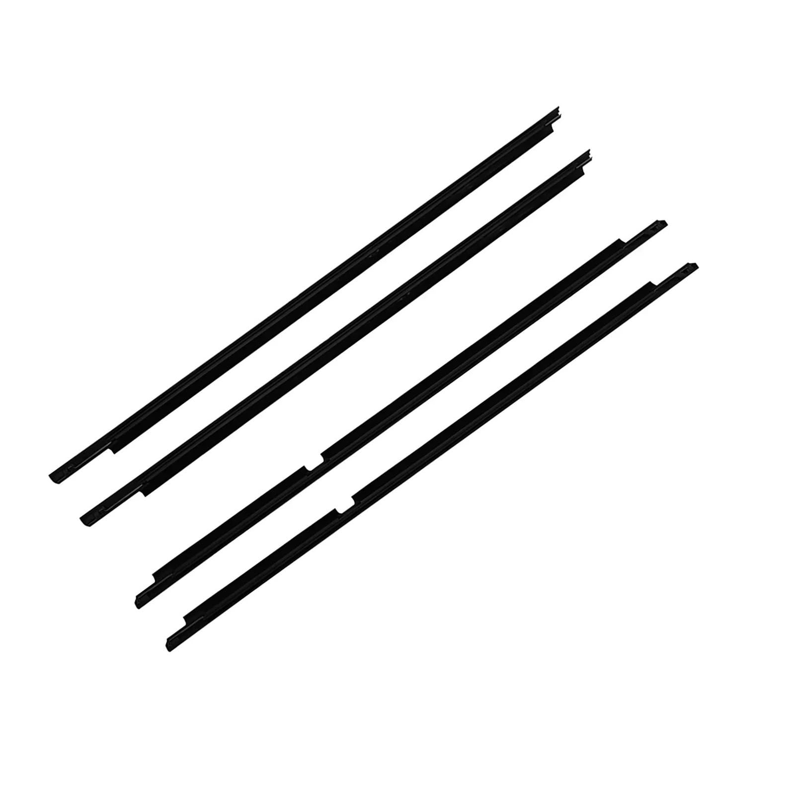 Car Seal Strip 4Pcs Car Weatherstrip Window Glass Waterproof Pressure Strip for Toyota for Land Cruiser LC100 1998-2007