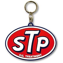 Rubber Key Chain STP Character Logo 3D Key Chain Parallel Import American Miscellaneous Goods