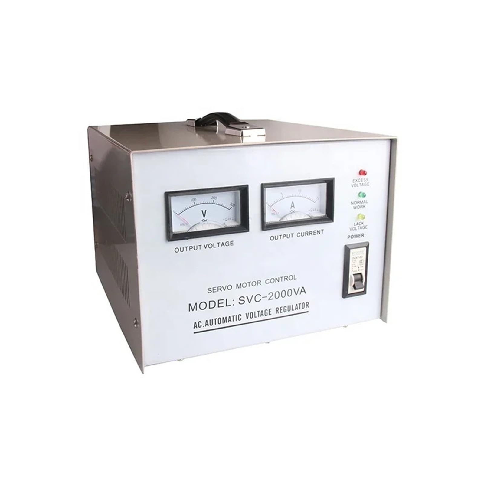 Estabilizador de voltaje de servomotor SVC-2000VA 2KVA, regulador automático de 220V CA