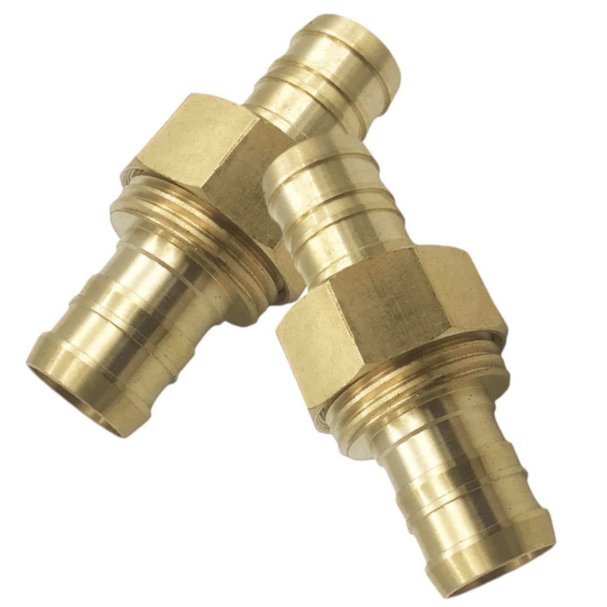 OSALADI 3 Sets Gartenschlauch-schnellverbinder 2er-Pack Messingverbinder Und Edelstahl-ringklemmen Zur Reparatur 2 Stück * 3