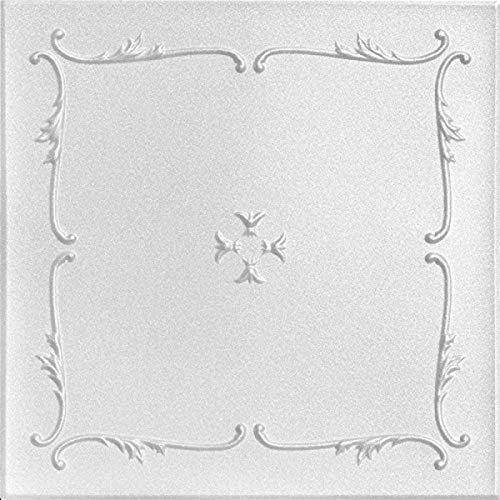 One-Day Sale: Up to 70% Off A la Maison Ceilings R05 Spring Buds Foam Glue-up Ceiling Tile (21.6 sq. ft./Case), Pack of 8, Plain White Greatest Product A la Maison Ceilings R05 Spring Buds Foam Glue-up Ceiling Tile (21.6 sq. ft./Case), Pack of 8, Plain White