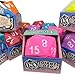 KESS Giant D20 Foam Dice: Oversized 20-Sided Dice for RPG and Collectors - 7 Vibrant Colors, Perfect for Outdoor Fun in Backyard, Pool, Beach. Ages 6+ (Purple)
