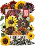 Seed Needs Sunflower Seeds to Plant Original Crazy Blend 2 Ounce Bulk Pack