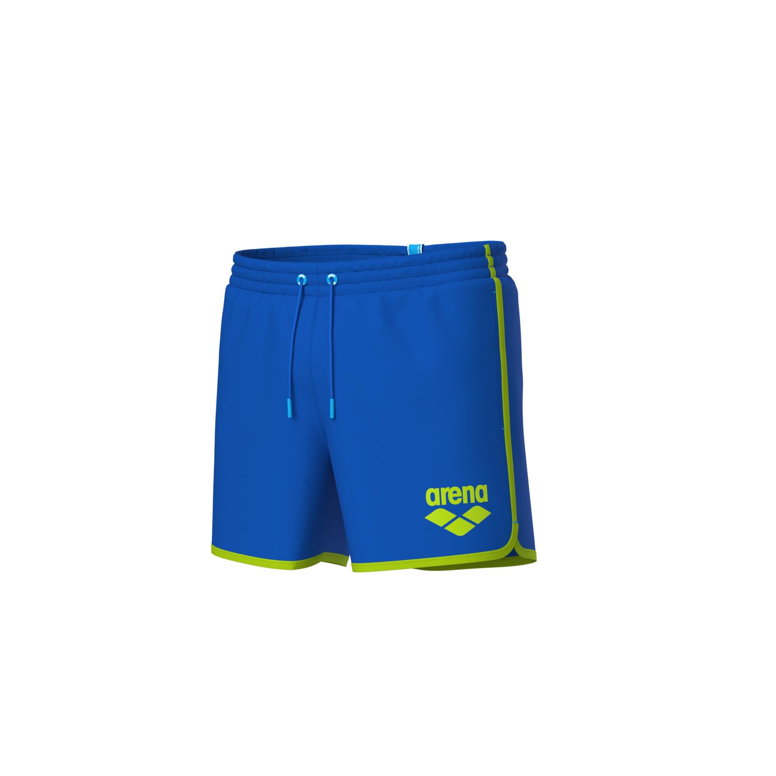 ARENA Men's Big Logo Borders Beach Short Short de Playa Hombre (Pack de 1)