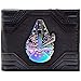 Star Wars Millennium Falcon schillerndes Abzeichen Schwarz Portemonnaie
