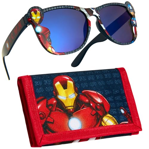 Marvel Avengers Set Gafas de Sol Niño con protección UV y