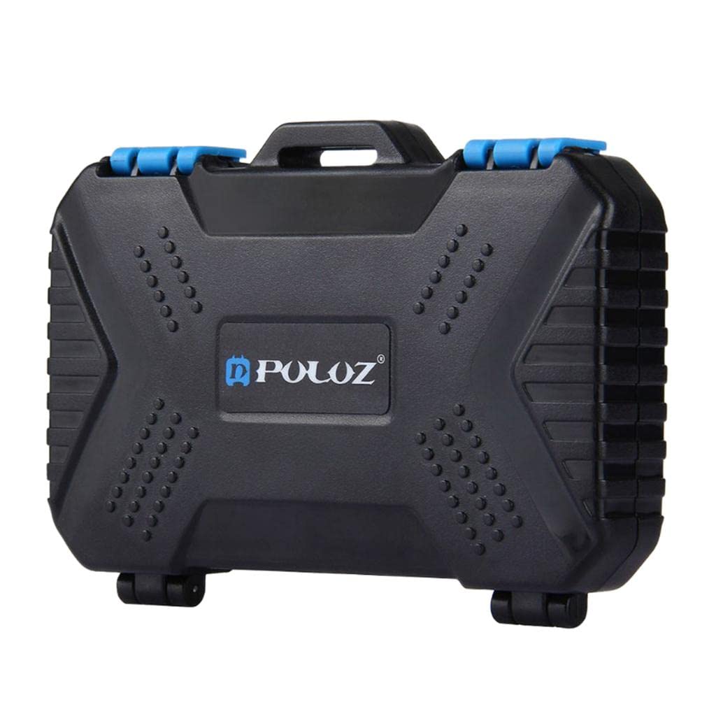 IVELECT Waterproof Memory Cards Case Holder Shell Protector Cover Storage Box PU5002