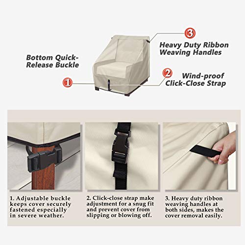 Porch Shield Patio Chair Covers Waterproof Outdoor