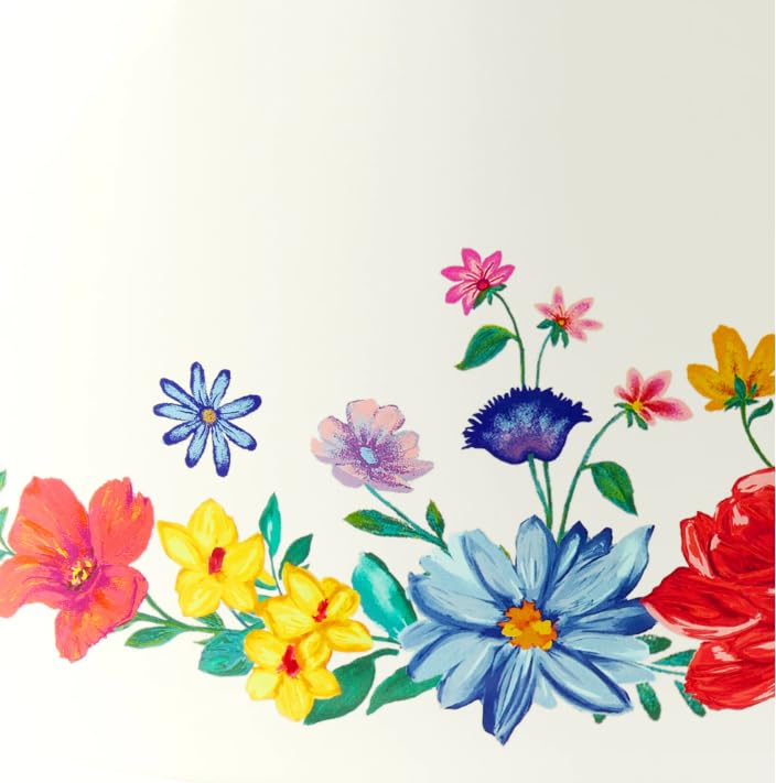 P' ioneer Woman 6 QT Digital Slow Cooker with Locking Lid & Removable Crock in Brilliant Blooms