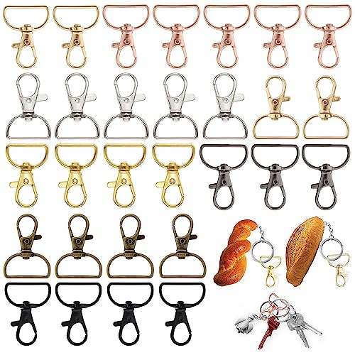 Schlüssel-Karabinerhaken Set 4 Stck