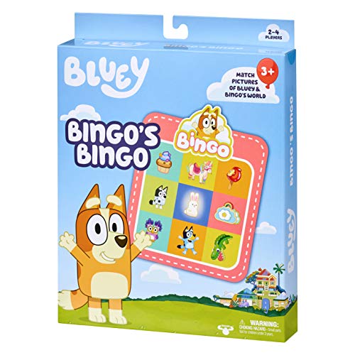 Bluey - Bingo's Bingo Card Game - Fun Matching Game Where You Match Images (13034) #TOP4