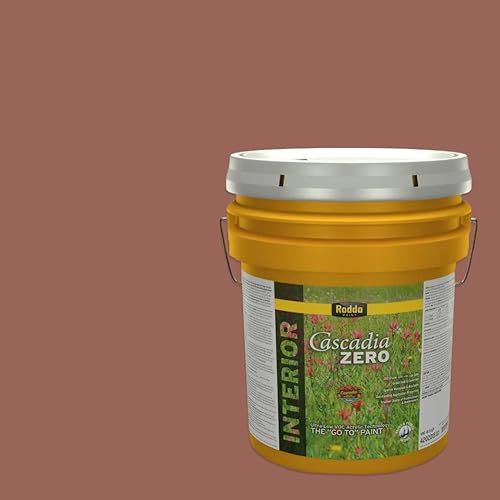 Vista 154 de Rodda Paint CASCADIA ZERO - Pintura satinada e imprimación para interiores en uno, 1 galón, pizarra