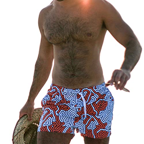 Taddlee Men's Swimwear Board Shorts Quick Drying Trunks Surfing Boxers Beachwear Swimsuits