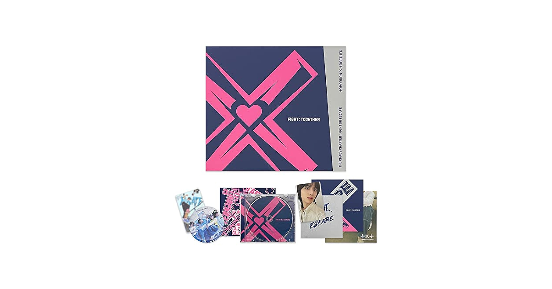 Amazon.com: TXT Album Repackage - THE CHAOS CHAPTER : FIGHT