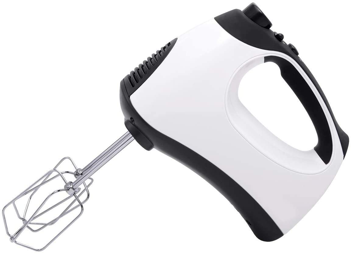 Kitchen Aid Frusta elettrica a 5 velocità, Frullatore a Mano da Cucina Frullatore da 250 Watt, Ganci per impastare in Acciaio Inossidabile e fruste a Palloncino, Frullatori per Uso