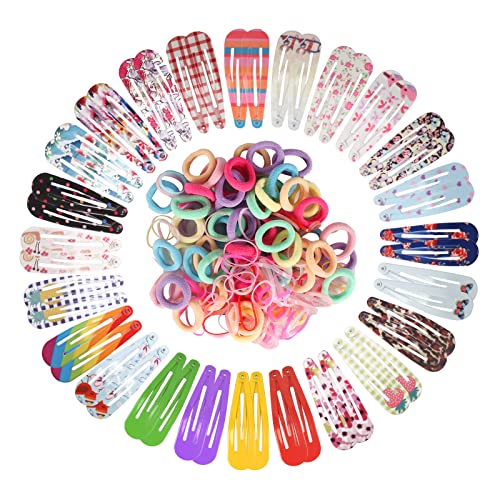 GGISUI 648pcs Pinzas pelo niña Pelo Niña Clips y Gomas Pelo Niña Metal Orquillas Pelo para Pequeños Niños Bebés Mujeres