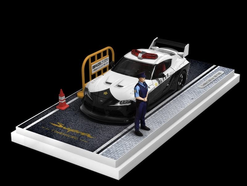 Amazon | 1/64 TM TIMEMICRO SUPRA トヨタ スープラ パトカー