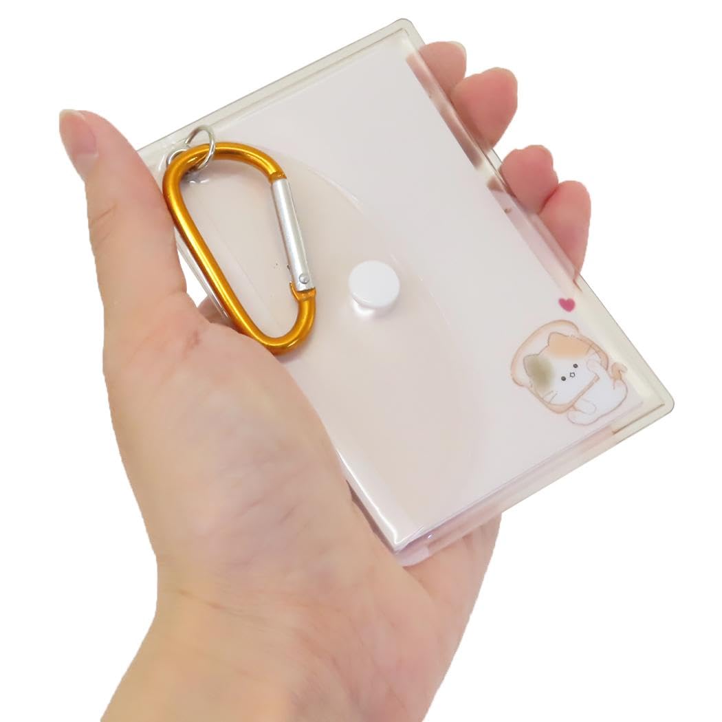 Amazon.co.jp: [付箋]カラビナケース付きふせん/MOGUNYAN カミオ