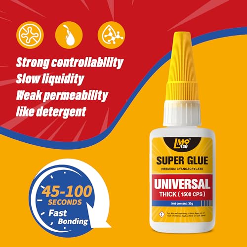 Lmq Lash LMQ-B-TK-1 Ca Glue, Thick Super Glue For All Purpose, 30G Cyanoacrylate Glue thumb #5