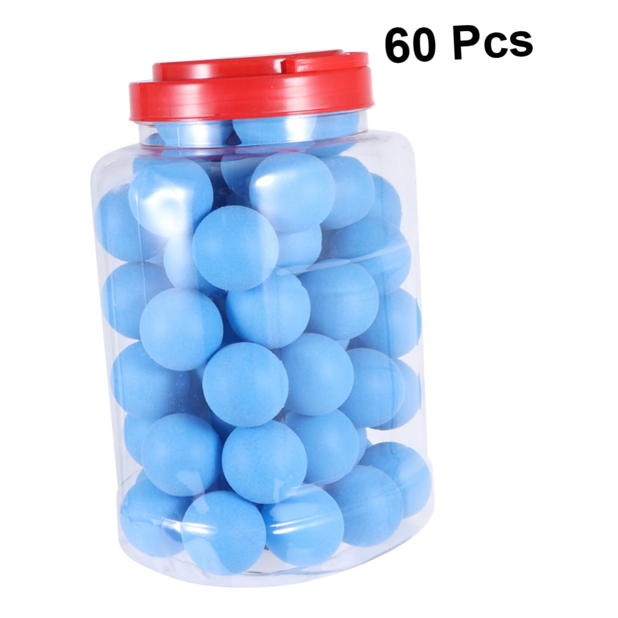 HANABASS Palline da Pong Palline da Tennis Palline da Pong Professionali Jumbo Sport Pong Galleggiante Palline Rosse Palline da Pong Sfuse Rosso