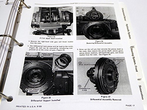 Diagrams for Ford Tractor Differential Assembly removal and support installation