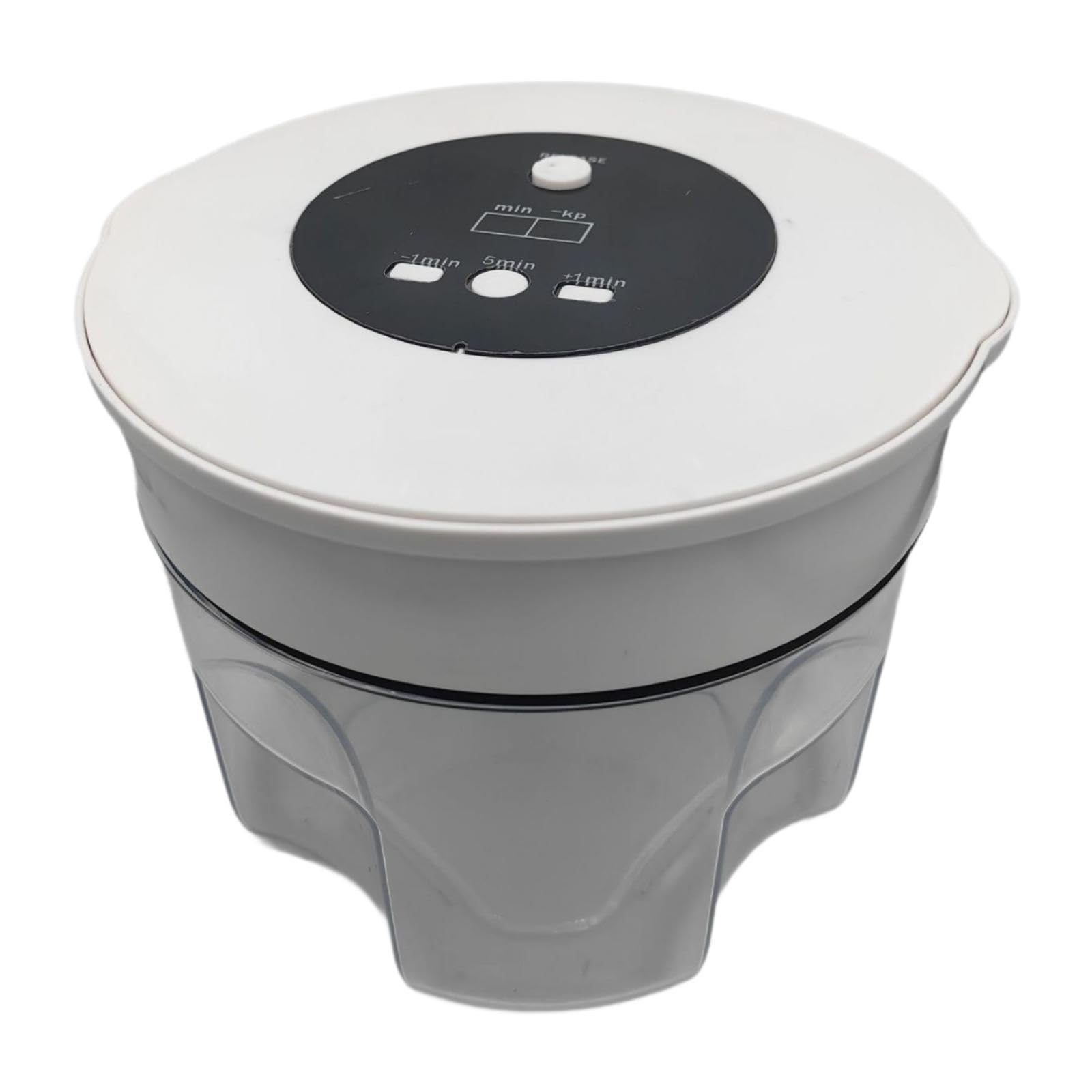 Tachiuwa Resin Bubble Removal Device Resin Supplies 2L Capacity Resin Airless Machine for Epoxy Resin Art Works Studio Jewelry Making