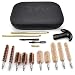 Wydan Universal Gun Cleaning Kit - Handgun Pistol 9mm Cleaning Kit for 9 mm .22 .357 .30 .38 .40 .44 .45 Ca Caliber - Carrying Case Compact Travel Size Metal Brushes