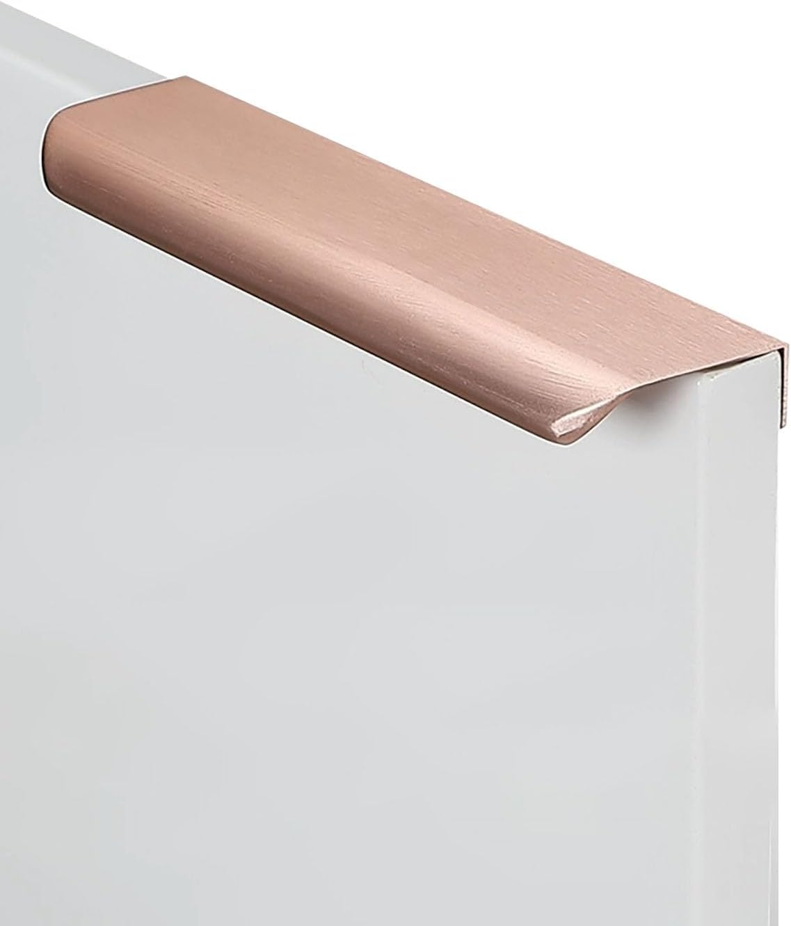 Tnbccxn One Color Cabinet Handles, Concealed Handles, Finger Edge Pull,2 Pcs Drawer Invisible Handle(Length 180Mm)