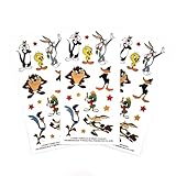 Playhouse Looney Tunes Bugs Bunny and Friends Pack of Three Perforated Sticker Half-Sheets - 1 Pack