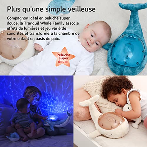 Veilleuse musicale Cloud b Tranquil Whale projecteur ocean pour bebe