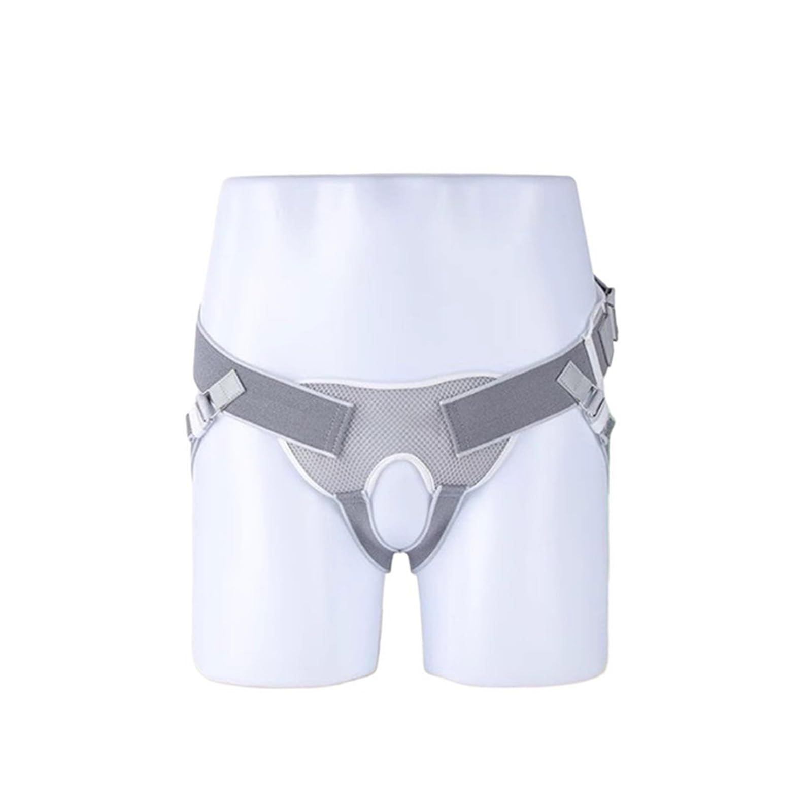 Leistenbruch Bandage, Leistenbruch Gürtel, Nabelbruchbandage Herren, Kommt mit Einem Abnehmbaren Kompressionspolster, Komfortablem und Atmungsaktivem Stoff zur Linderung von Hernienbeschwerden(Large)
