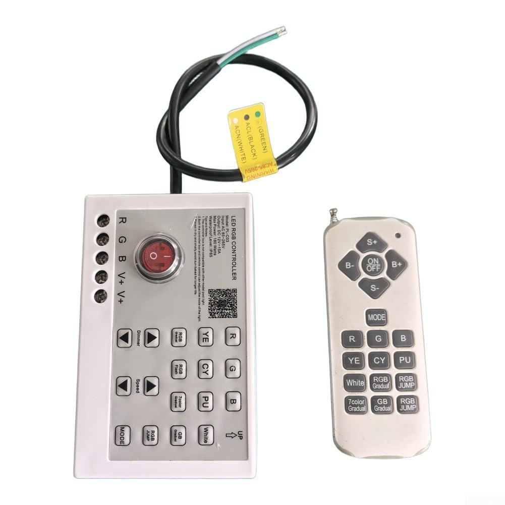 Éclairage Spa et 12W RGB Changeant de Couleur Éclairage Spa et(With controller)