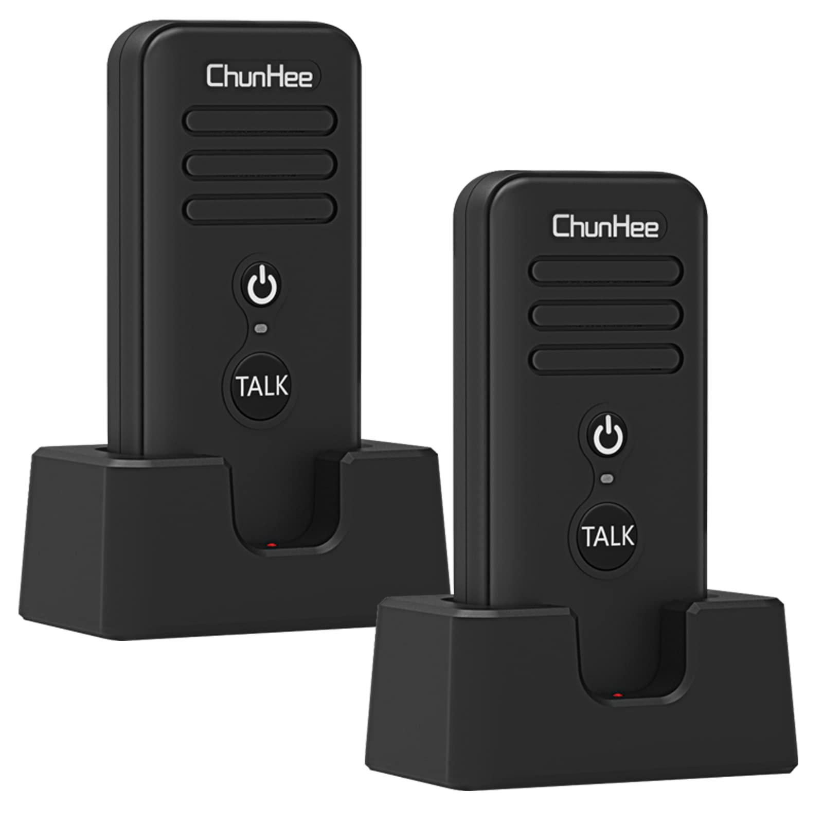 Chunhee Intercoms Wireless System Home Use for Elderly/Kids, Two-Way Communication Caregiver Pager Nurse Calling System for Patient/Senior/Disabled/Pregnant
