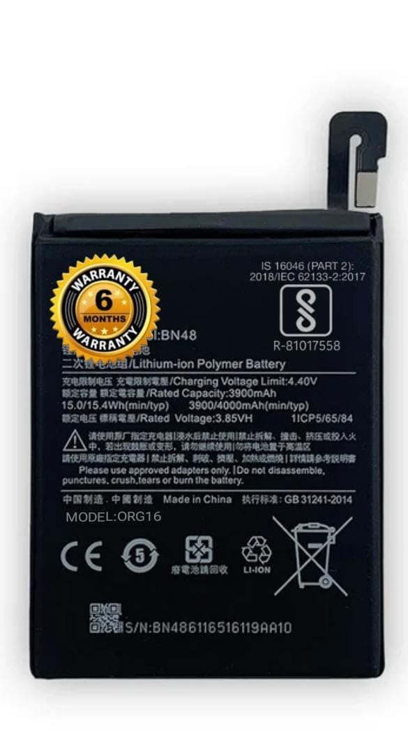 Batterie Per Xiaomi Redmi Note 6 Pro per cellulari e smartphone Xiaomi | Acquisti Online su