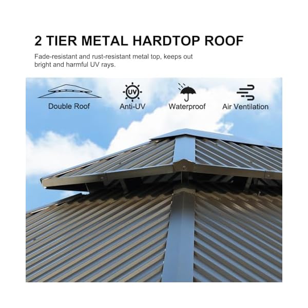   Aoodor-12-x-16-Aluminum-Gazebo-with-Wood-Grain-Finish-2-Tier-Black-Steel-Roof-Curtains-and-Netting-for-Patios-Gardens-and-Lawns