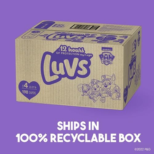 Luvs KUKIUUBK Diapers - Size 4, 198 Count thumb #11