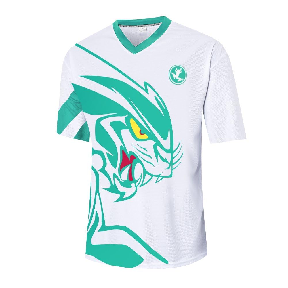 UGLY FROG Radtrikot Herren Kurzarm Set/Downhill Trikot Kurzarm 2019 Sommer Mode-Design Weiches Material Atmungsaktiv Schnell Trocknend HDMX01