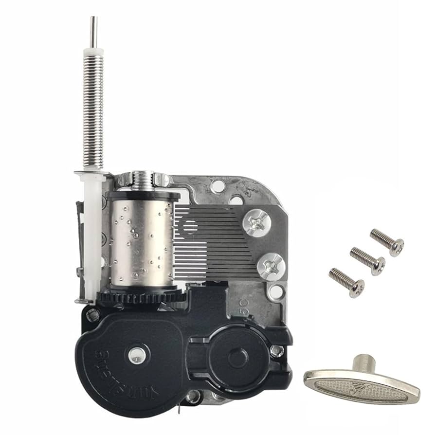 Amazon.com: Pursuestar Edelweiss Wind Up Music Box with