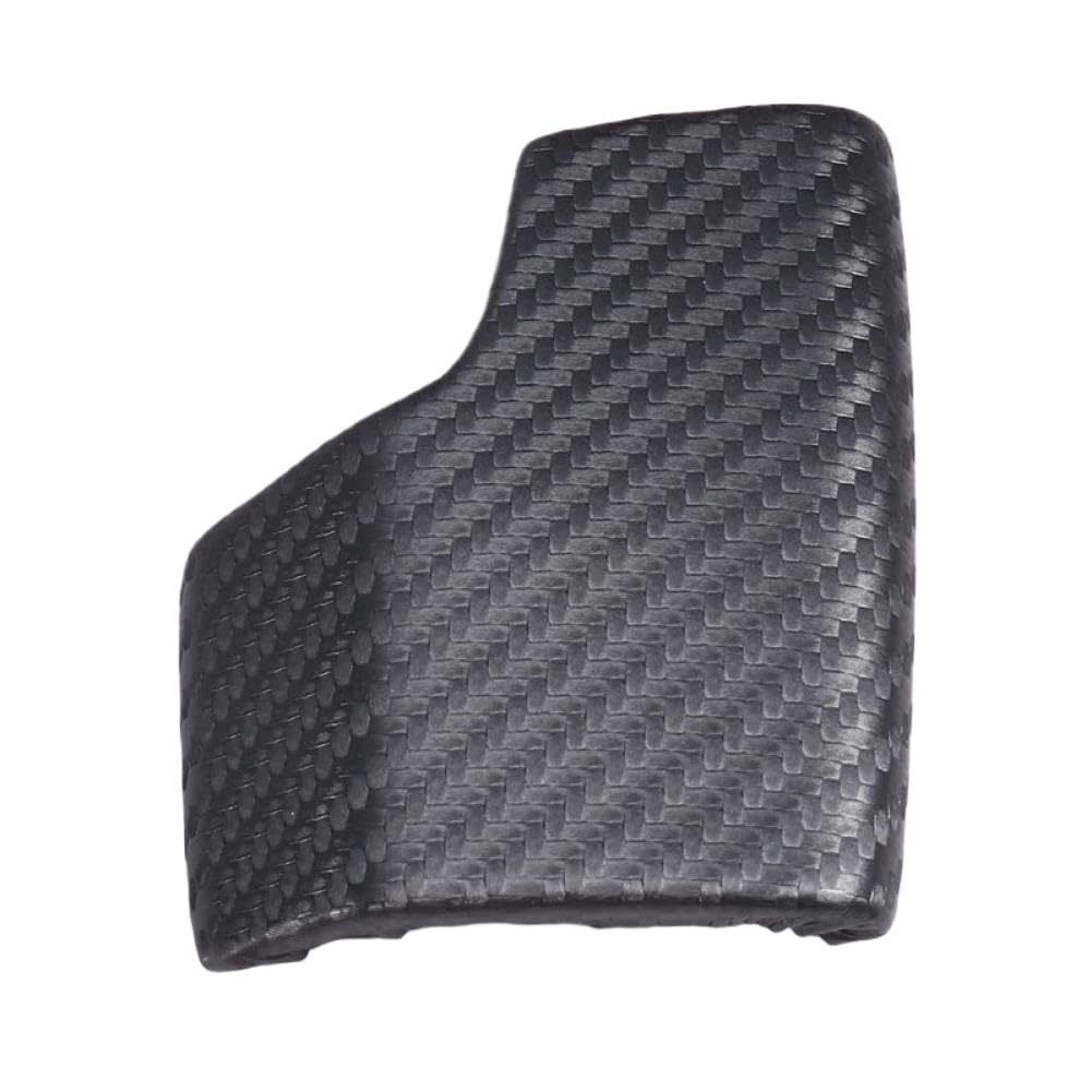 HWdgVdXss Gear Shift Knob Cover Carbon Fiber Compatible with Audi A6 C8 A7 2019+ LHD 4K1713139D